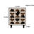 Cute Black Cat Entryway Shoe Cabinet 17 Pair Shoe Storage Cabinet