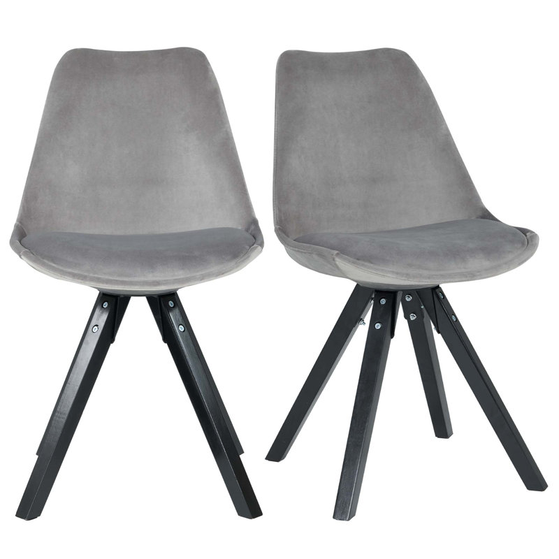 Coonrod Upholstered Dining Chair, Grey
