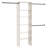 SuiteSymphony 12' W Solid Shelving Closet System