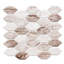 Serenity 1.75" x 2.88" Glass Honeycomb Mosaic Wall Tile-45293109