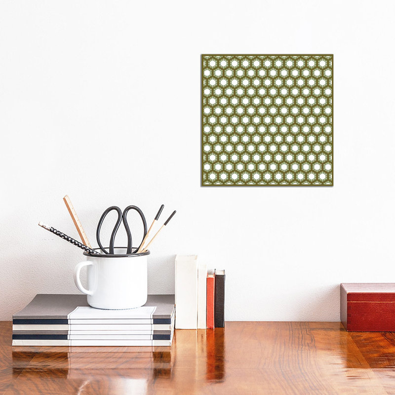 Honeycomb by 5by5collective - Wrapped Canvas Print, 30.48 cm H x 30.48 cm W