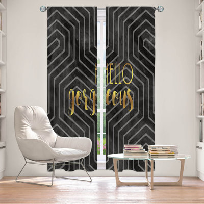 Gerik Room Darkening Curtain Pair