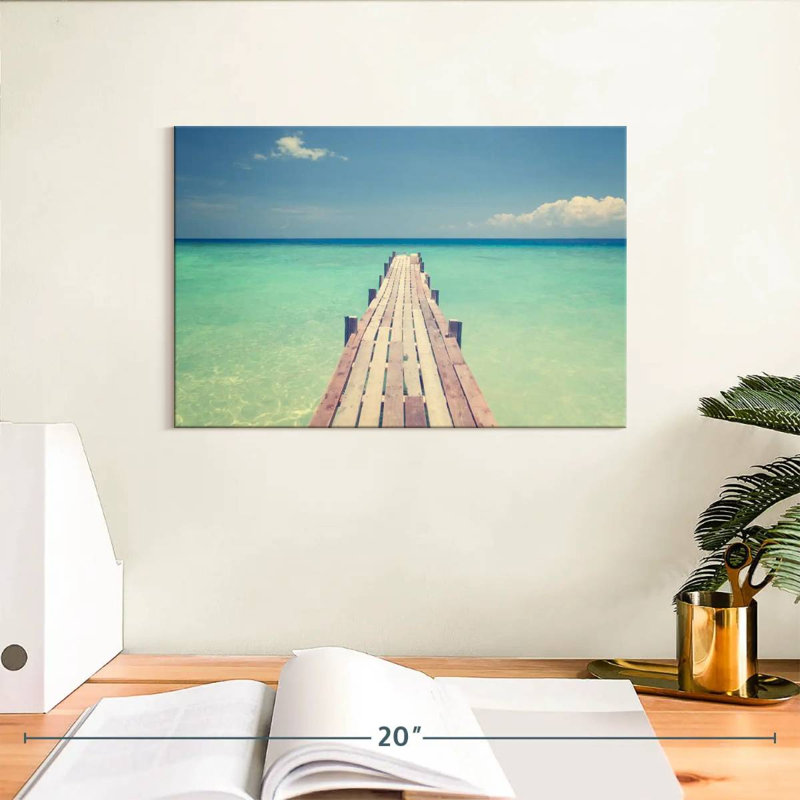 Quai de plage Aletra Boardwalk, H 8 po x l 12 po