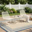 Ensemble de conversation pour patio 3 pièces Modern