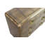 Commode 3 tiroirs Krusoe au fini laiton