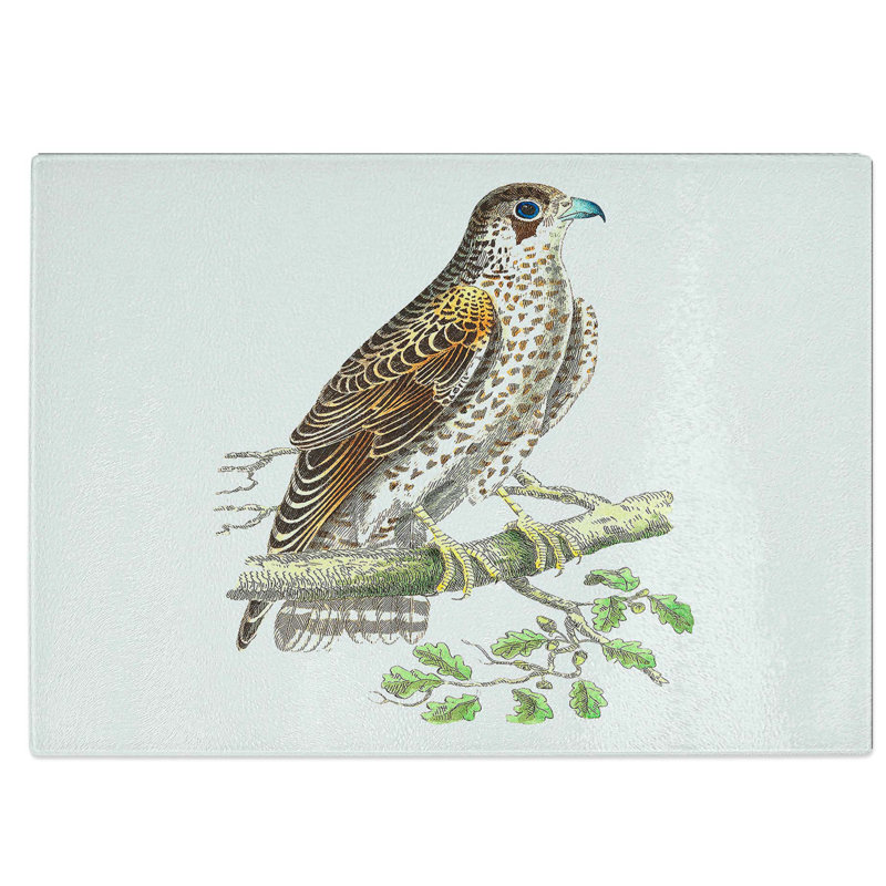 Tempered Glass Falcon Chopping Board, 39 cm W x 28.5 cm L
