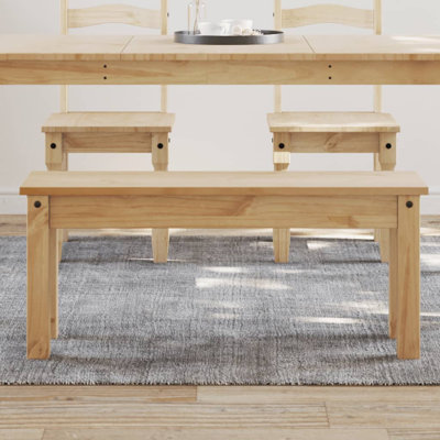 Landrienne Solid Wood Bench