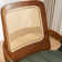 Shayleah Swivel Counter Height Bar Stools With Cane Rattan Back