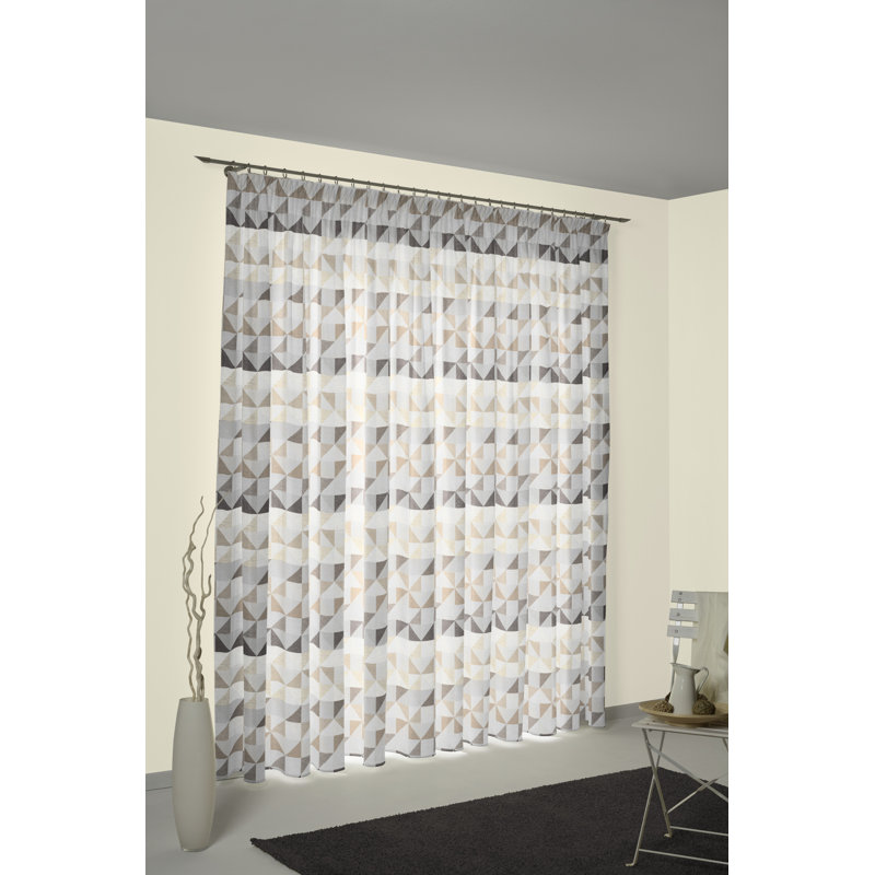 Berlare Panel, Brown, 132cm Width x 295cm Drop