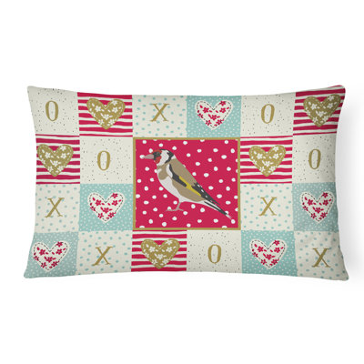  Coussin Finch Love