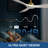 52 IN Ceiling Fan Without Light Outdoor Fan for Patios with Remote APP Control-422312962-422313195