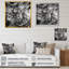 Graffiti noir et blanc cosmique II - art mural abstrait géométrique-88518265-88518260