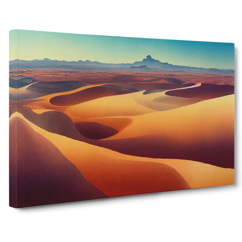 Desert View Vol.1 - Wrapped Canvas, 35cm H x 50cm W x 3cm D