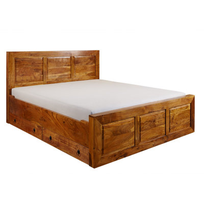 Oxford Solid Wood Drawers Bed