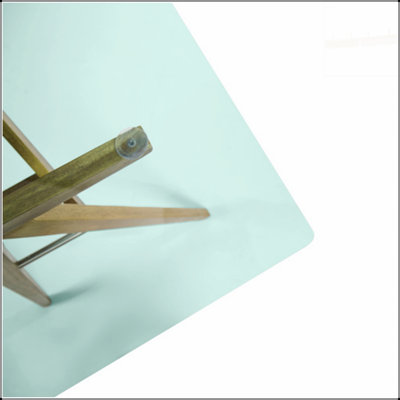 Bureau d'ordinateur moderne en verre trempé et en bois d'acacia pour le bureau à domicile, les salles de conférence et de réunion, durable et élégant