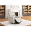 Fauteuil relevable de style contemporain avec accoudoirs en forme de selle et port USB