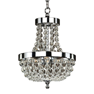 Luminaire suspendu pour empire 3 lumières unique Helland