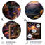Celestial Dream Bathroom 3 - Art mural en métal pour salle de bain-101153541