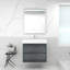 Base de meuble-lavabo mural 30 po Moreno avec plateau en acrylique renforcé Moreno-1162676663