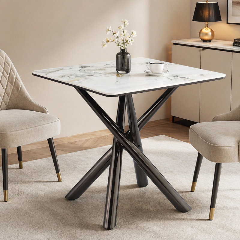 Table de bout Newport Mirage White
