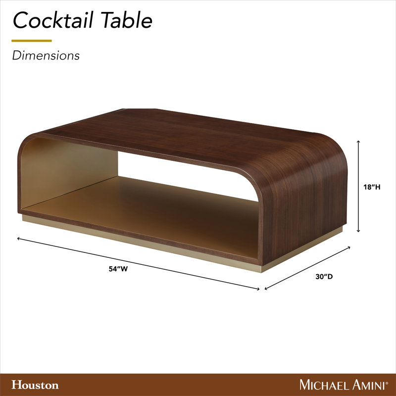 Houston Cocktail Table - Walnut