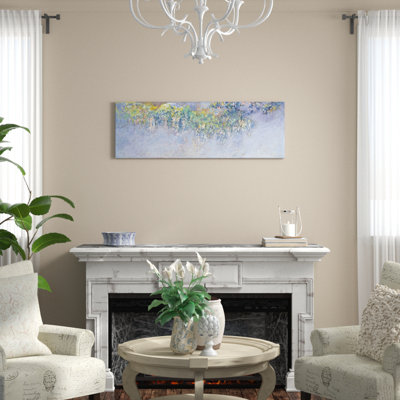 «Wisteria», reproduction d'art sur toile tendue