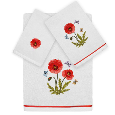 3 Piece Turkish Cotton Towel Set
