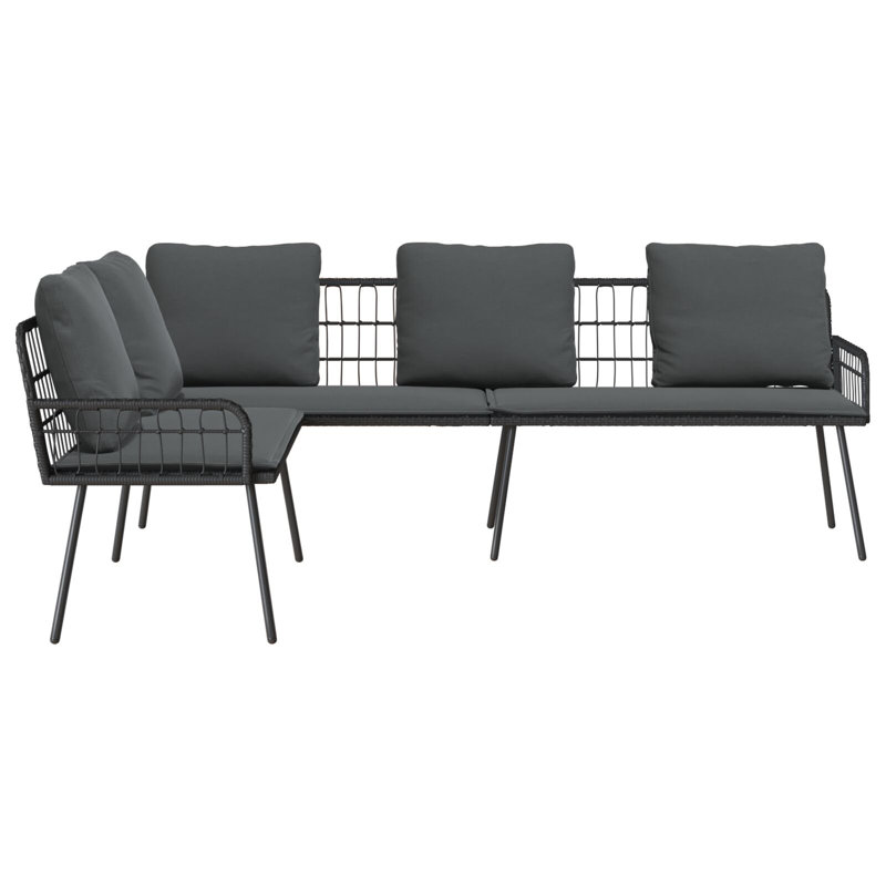  Sofa Black, Dark Grey