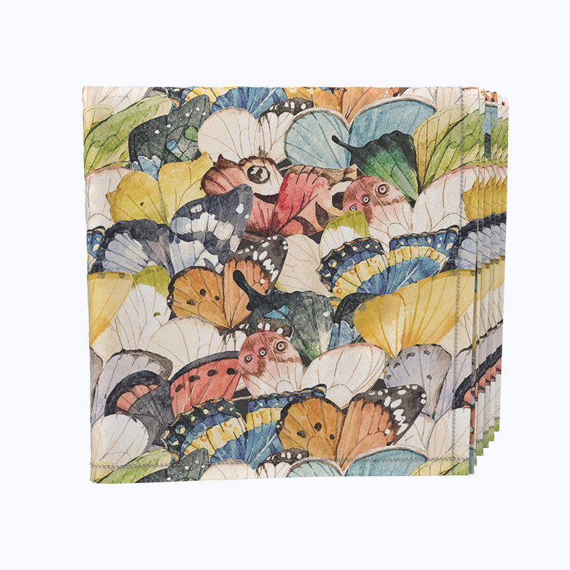 Polyester Animal Print Square Napkin