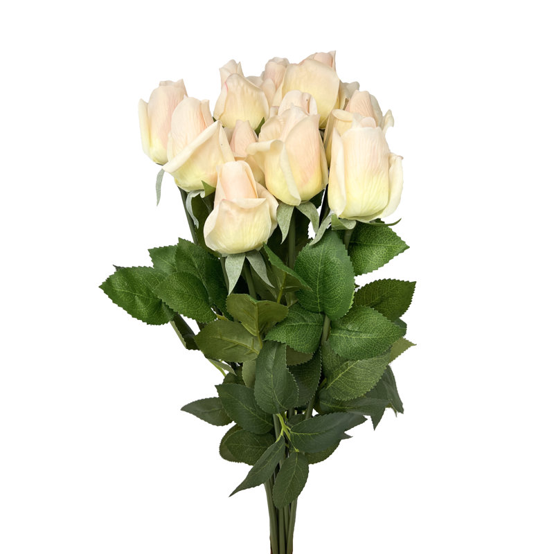 Arrangement floral de roses, Beige