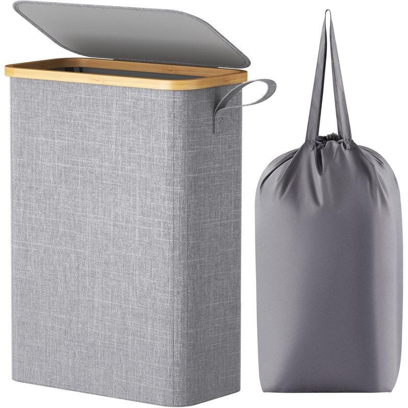 Laundry Hamper, Grey
