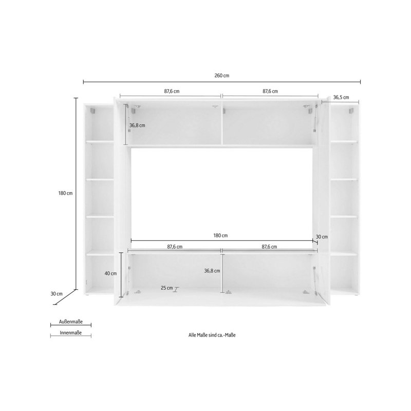 Milosava Rectangle Accent Cabinet