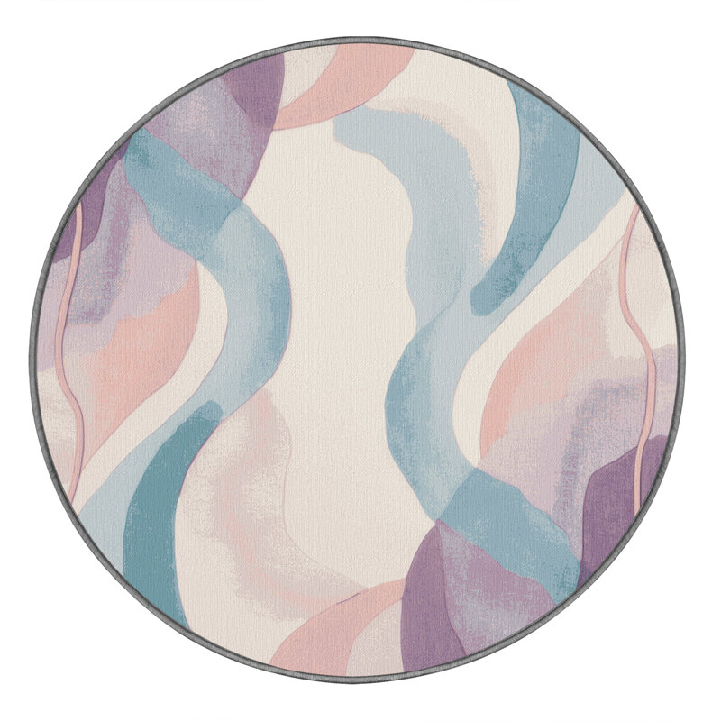 Soft Dew Rug, Round 5'
