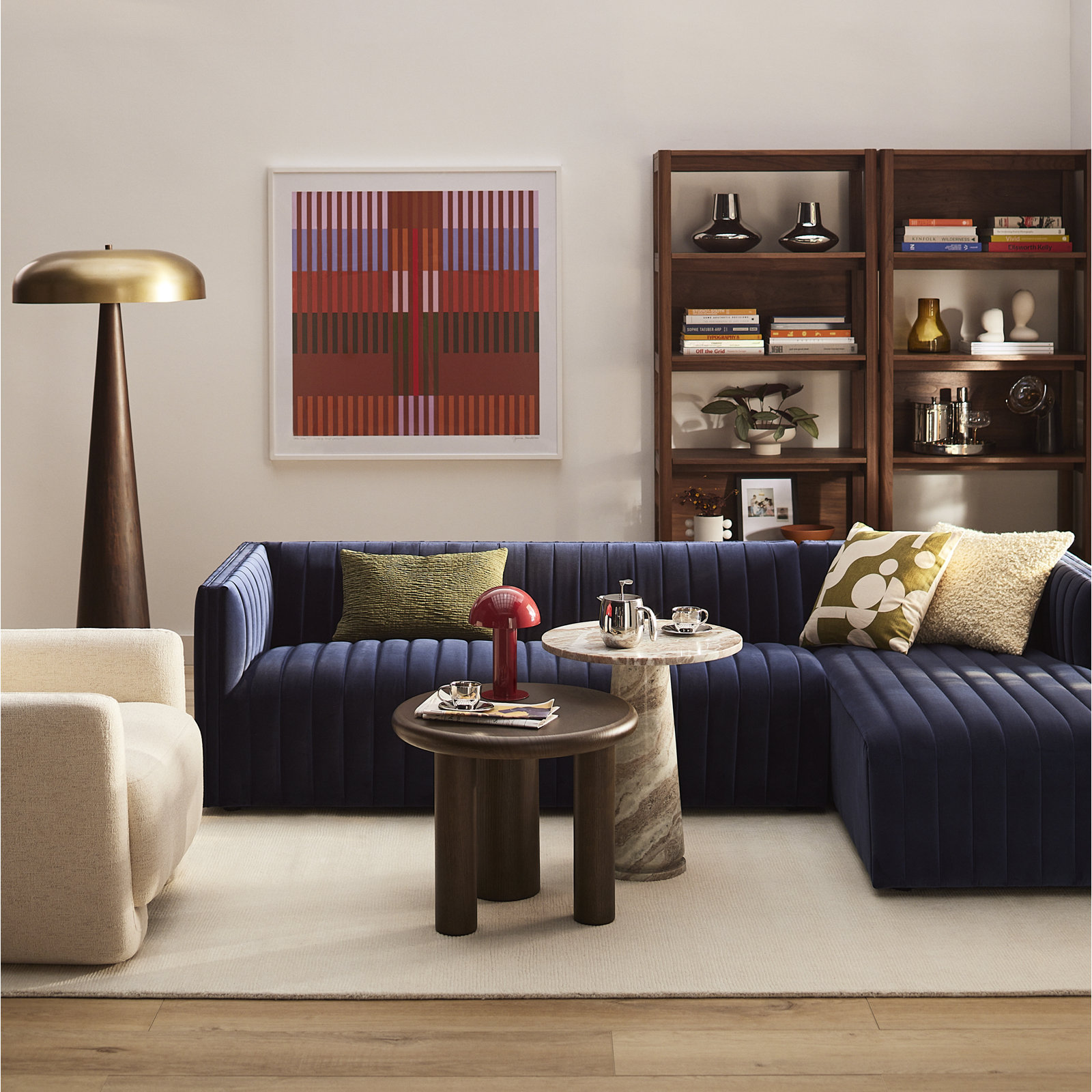 Orley 63.75'' Solid Wood Floor Lamp