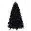 Arbre de Noël noir 8 pi avec 600 lumières DEL blanches-953944778