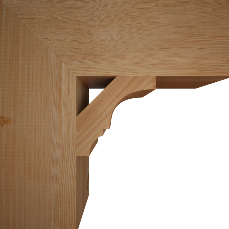 Support de bloc Balboa, Sapin de Douglas lisse, L 5 1/2 po x P 18 po x H 18 po