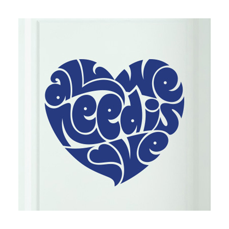 Wall Decal, Dark Blue