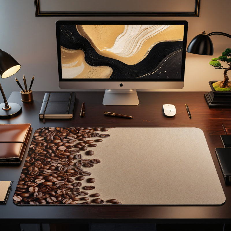 Polyester Desk Pad, 23.6x13.8