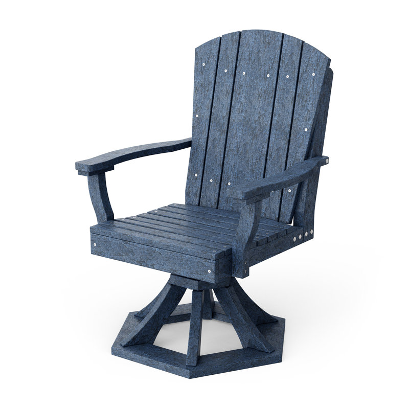 Chaise berçante pivotante Heritage, Bleu patriote