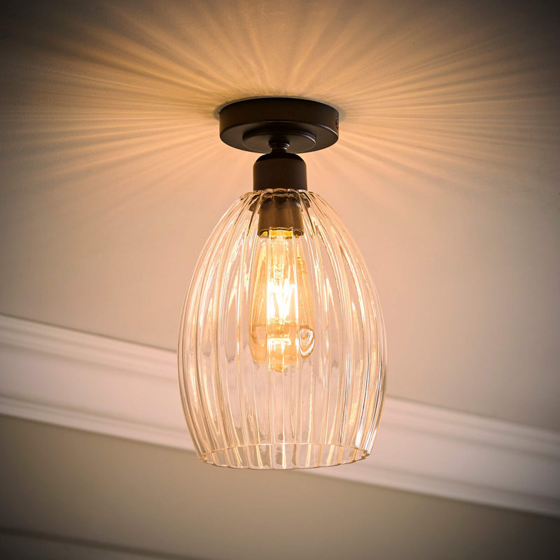 Dejanea Glass Flush Mount