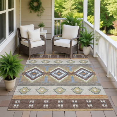 Tapis intérieur / extérieur lavable à la machine Chantille ACN2541 Lodge