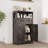 Storage Cabinet With Doors And Drawers-1951898368