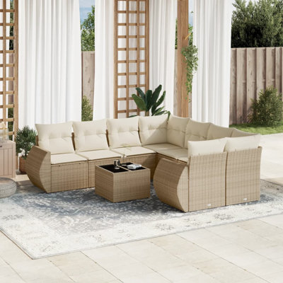 Ensemble de canapé de jardin Vidaxl