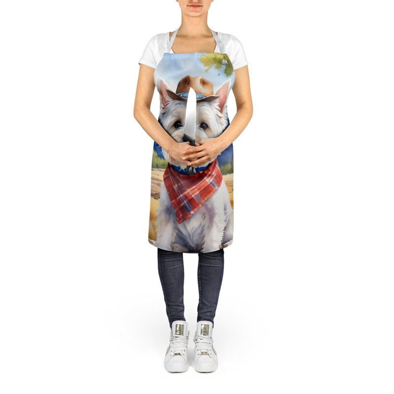 No Pattern Bib Apron