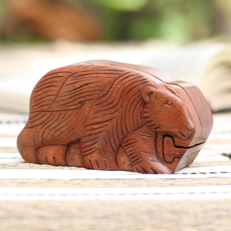 Boîte à casse-tête ours