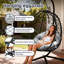 Hanging Chair, Gray, Technical Fabric