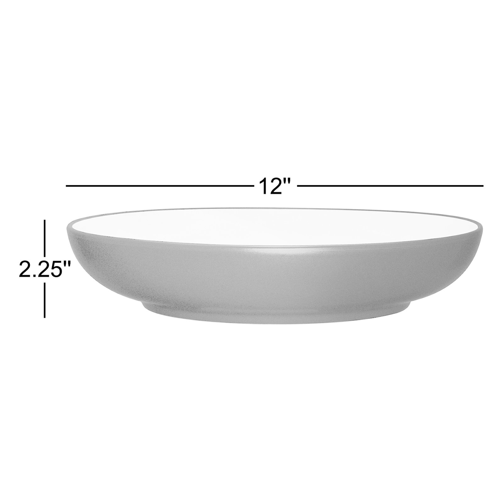 Colorwave Serving Bowl, Graphite