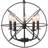 Kanisha 5 - Light Dimmable Globe Chandelier