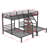 Edalene Kids Twin Over Twin Over Twin Bunk Bed-1391222124