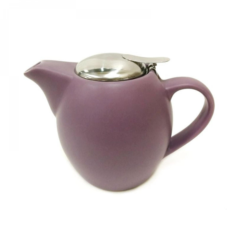 Matte Pearl Teapot, Purple
